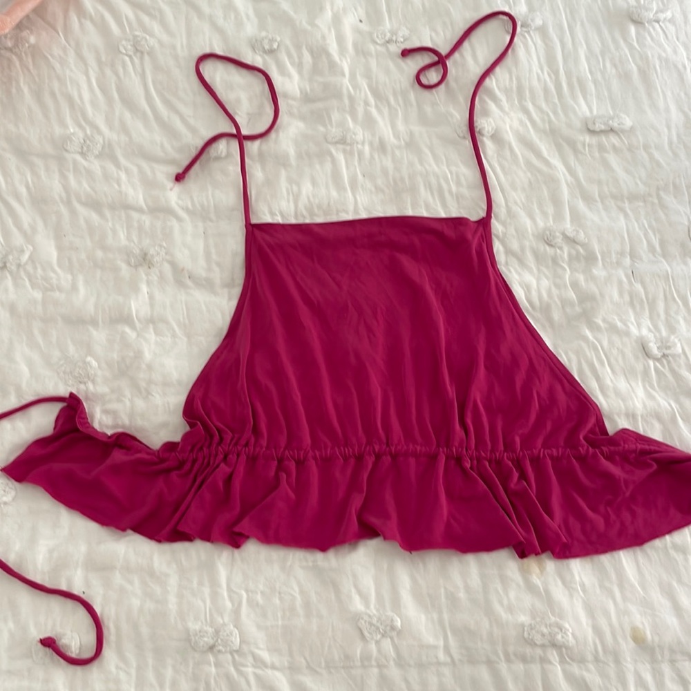 ECOTE xs pink halter top